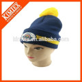 wholesale custom acrylic slouch beanie winter hat with pom